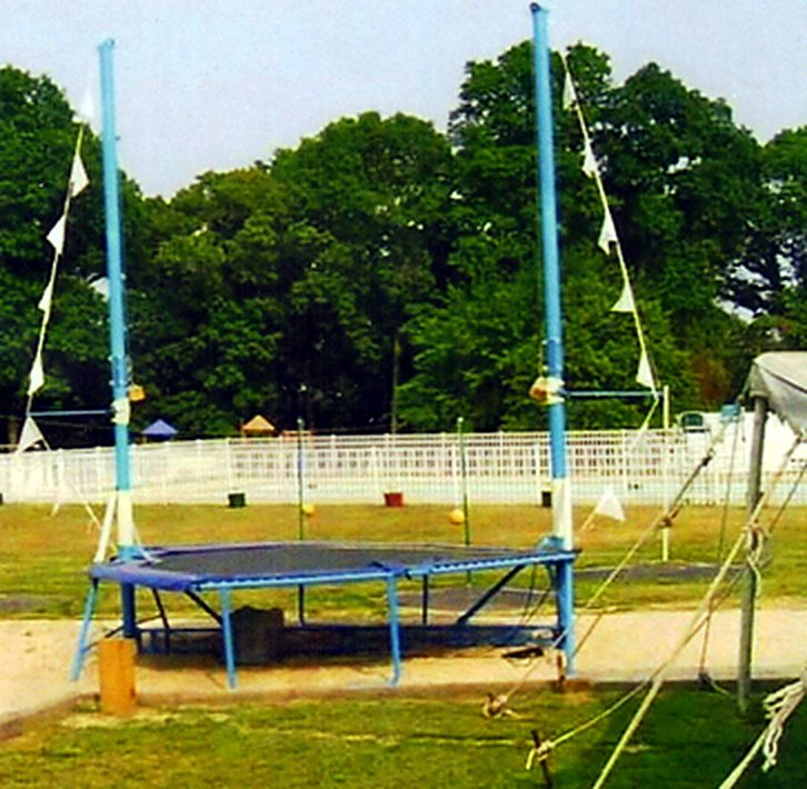 Trampoline Thing M25 on location